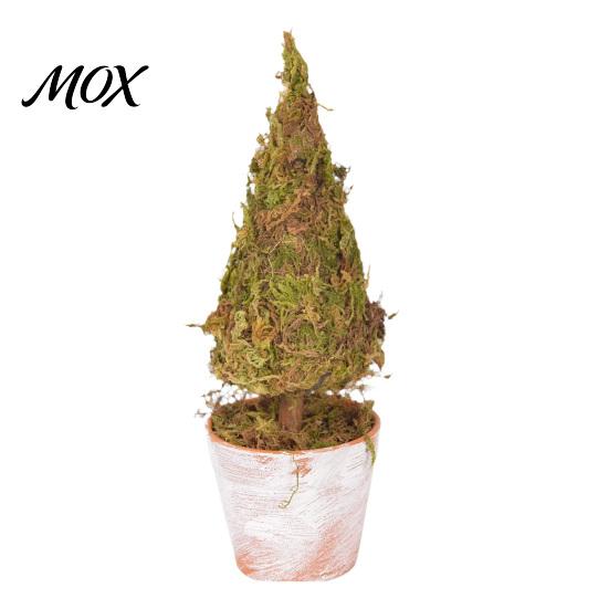 Office Desk Plant Ornament Mini Christmas Tree Potted Decor, Artificial Moss Tabletop Planter for Holiday Home, Festive Centerpiece Shelf Unique
