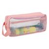 Large Capacity Double-Layer Transparent Milk Salt Pencil Case for Students - High Appearance Value, Japanese Style Stationery Box