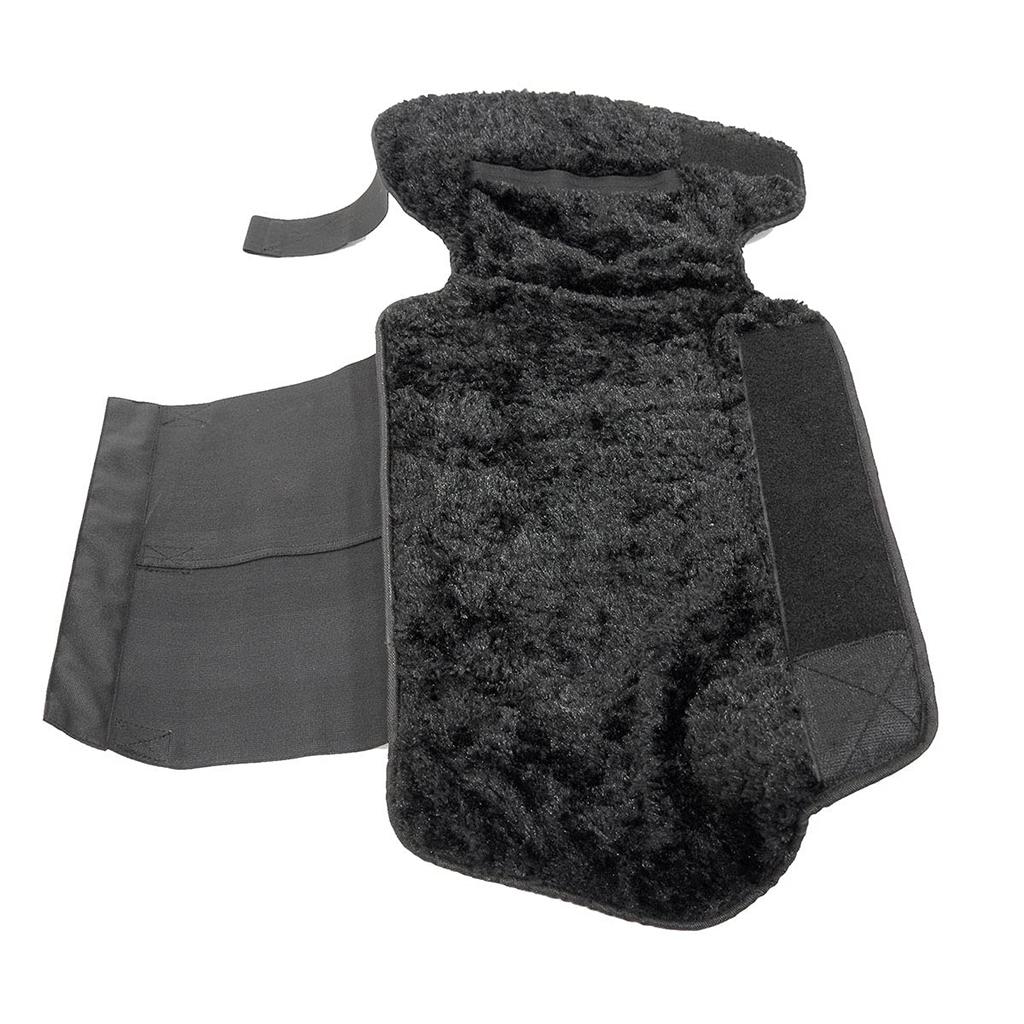 Motorcycle Pants Protect Warm Chaps Black Leather Free [Komine] PK-923