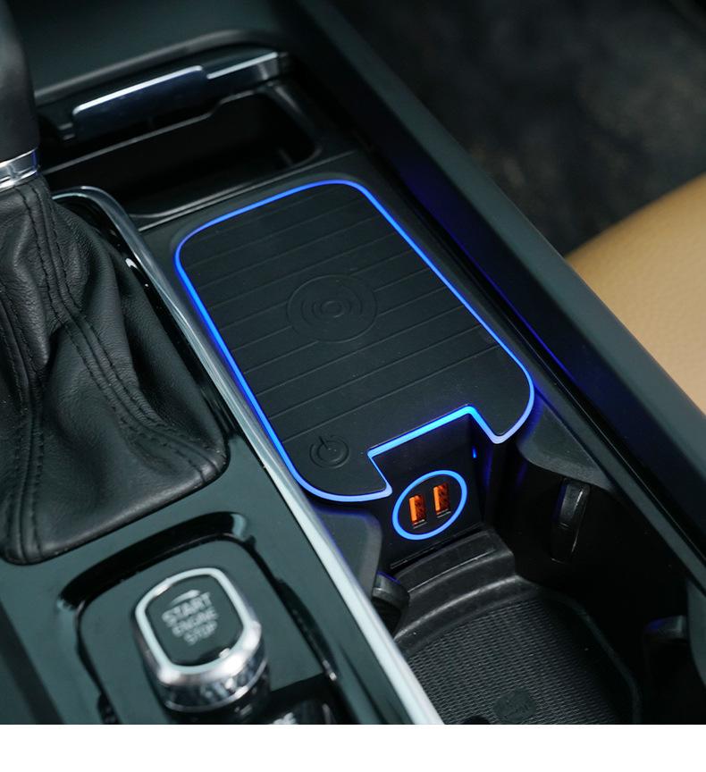 Wireless Fast Charger for Volvo XC60/XC90/S90/V60/V90/S60