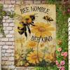 Retro Tin Sign Humble Friendly Vintage Metal Poster Wall Art Garage
