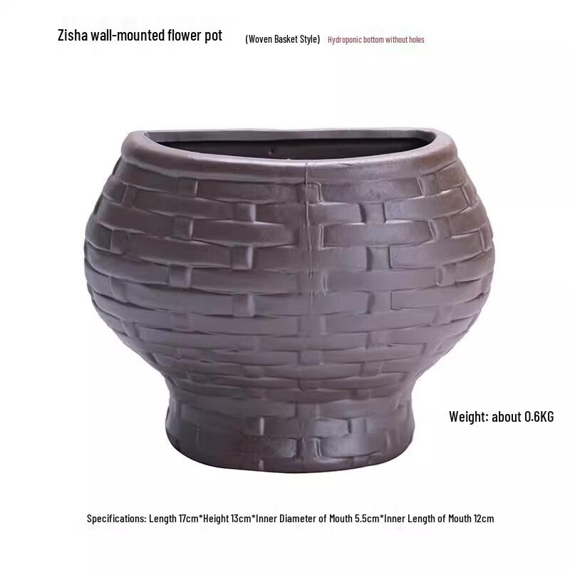 

Ceramic Wall-Mounted Succulent Planter