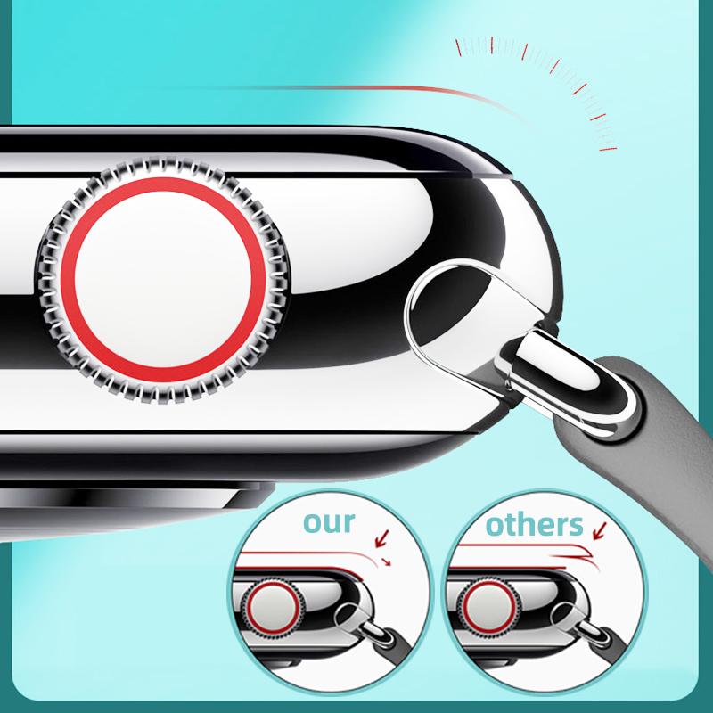 Screen Protector For Apple Watch 6 SE 44mm 40mm 9D HD Tempered Glass Film Soft Sport Accessories For iWatch Series 5 3 2 1 42mm 38mm
