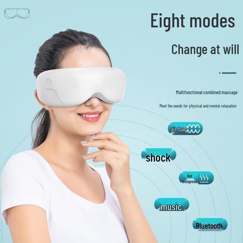 Mingzhen Smart Eye Massager with Heat and Air Compression CN plug (adapter included)