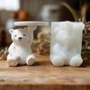Flexible Silicone Bear Mould Suitable For Candle Plasters And Soap Creation