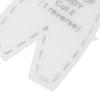 10pcs Acrylic Memory Bear Template Ruler Reusable Acrylic Template Ruler Set  DIY Craft
