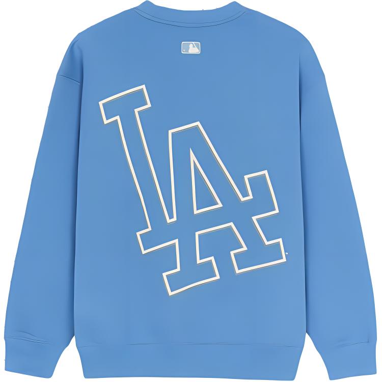 MLB DODGERS Los Angeles Dodgers Mega Logo Sweatshirt Unisex Sky Blue 3AMTB0744-07SBD