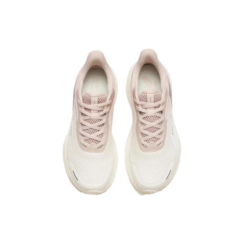 Anta DuCi4 Cushioning Anti-Slip And Wear-Resistant Low-Top Running Shoes Women's White Pink Sneakers 122315520-7
