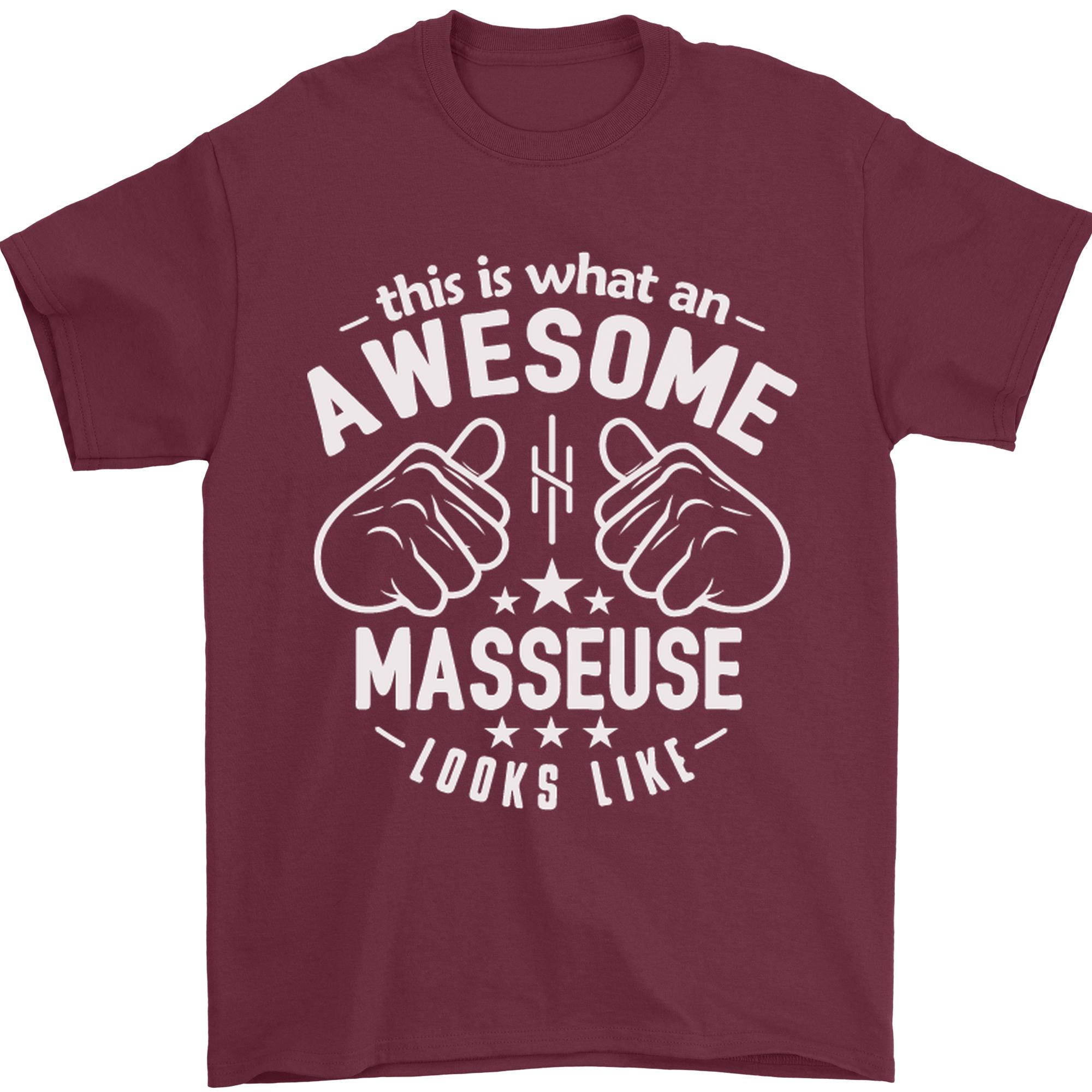 This Is What an Awesome Masseuse Looks Like Unisexs TShirt 100 Cotton S