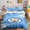 Logo klubu Manchester City. Sady povlečení Sady povlaků na přikrývku Povlaky na přikrývku Povlaky na polštář(1 * Povlak na peřinu 2 * Povlaky na polštář, bez náplně do peřiny)