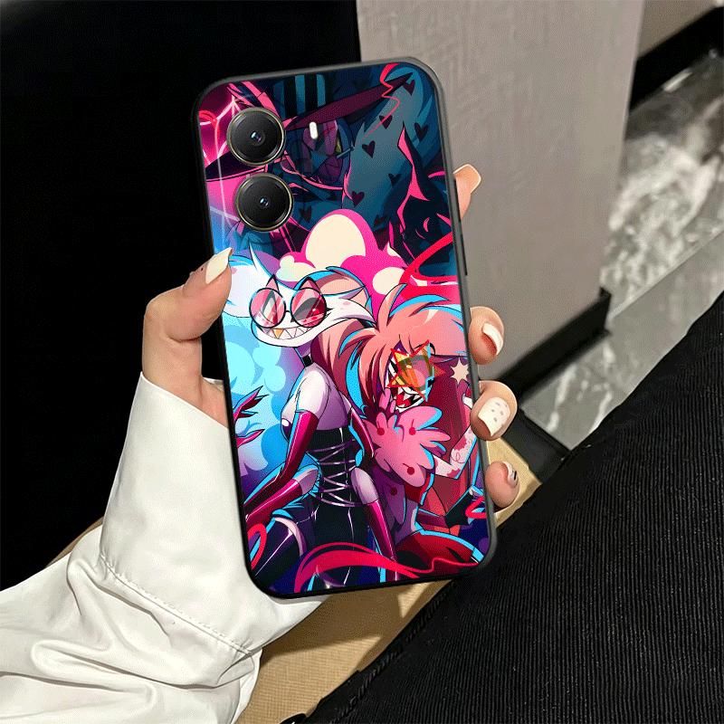 Hazbin Hotel Anime Soft Phone Case for Xiaomi Poco X5 X6 X7 X8 Pro Max X3 F7 F8 Ultra M8 M7 M6 M5 Redmi 15 15C 14C 13C 12C X4 F6