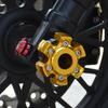 Aluminum Alloy Motorcycle Axle Cap Universal Fit Shock Absorbing Front Suspension Protection Cup Easy Installation Waterproof