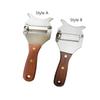 Professional Stainless Steel Truffle Slicer with Wood Handle,Cheese Chocolate Slicer, Household Baking Tools