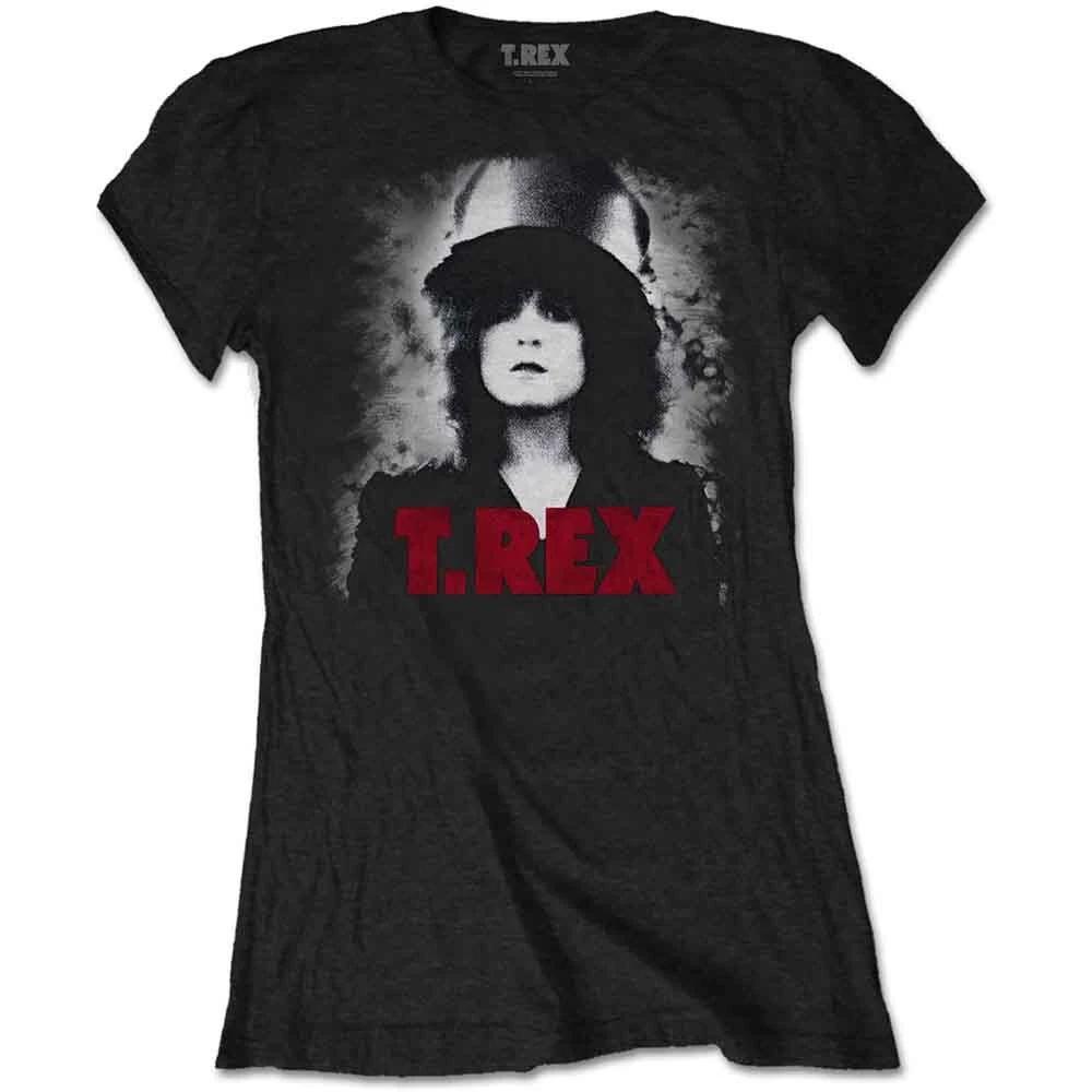 Band Monkey T-Rex Ladies T-Shirt Slider L