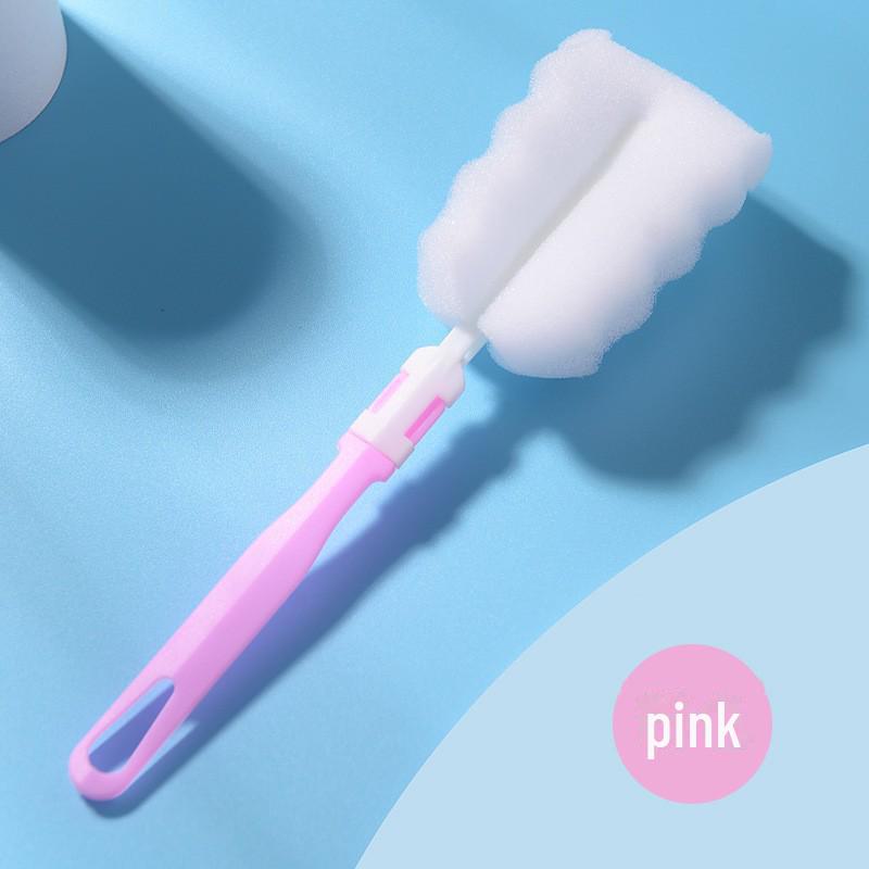 Detachable Long-Handle Bottle and Cup Cleaning Brush with Independent Packaging
