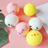 1/3Pcs Steamed Bun Toy with Steamer Pig Chick Panda Bunny Bun Squeeze Toy Slow Rebound Simulated Dumpling Stress Ball Office Desk Relaxation Tool