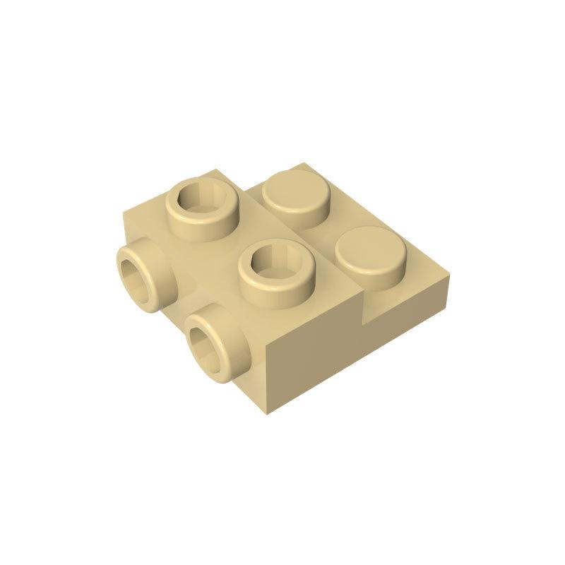50pcs 99206 Plate Modified 2x2x2/3 With 2 Studs On Side Bricks Toys For Technical Buildings Blocks Gift DIY MOC Compatible