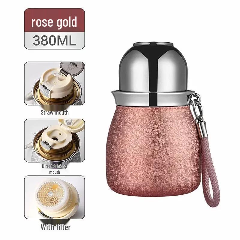 

OLOEY Portable Insulated Water Bottle with Straw