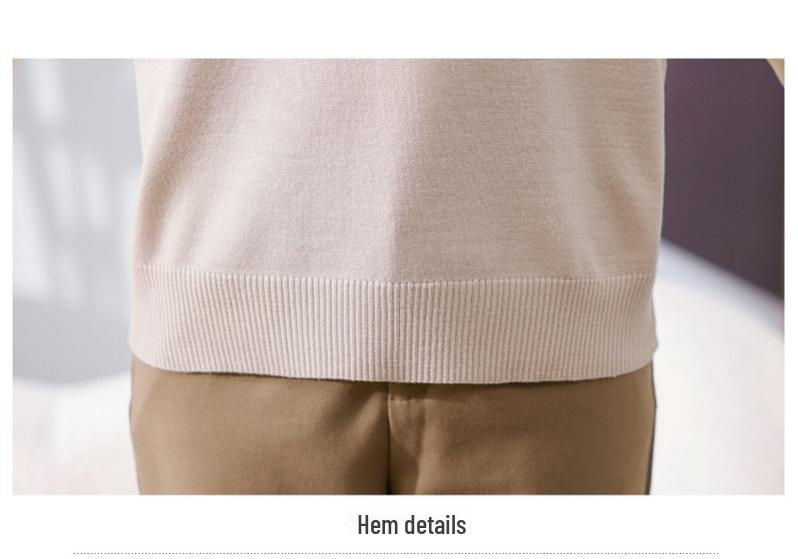 Mom's Spring Fashion Long-Sleeve Knit Top Set for Middle-Aged & Elderly Women