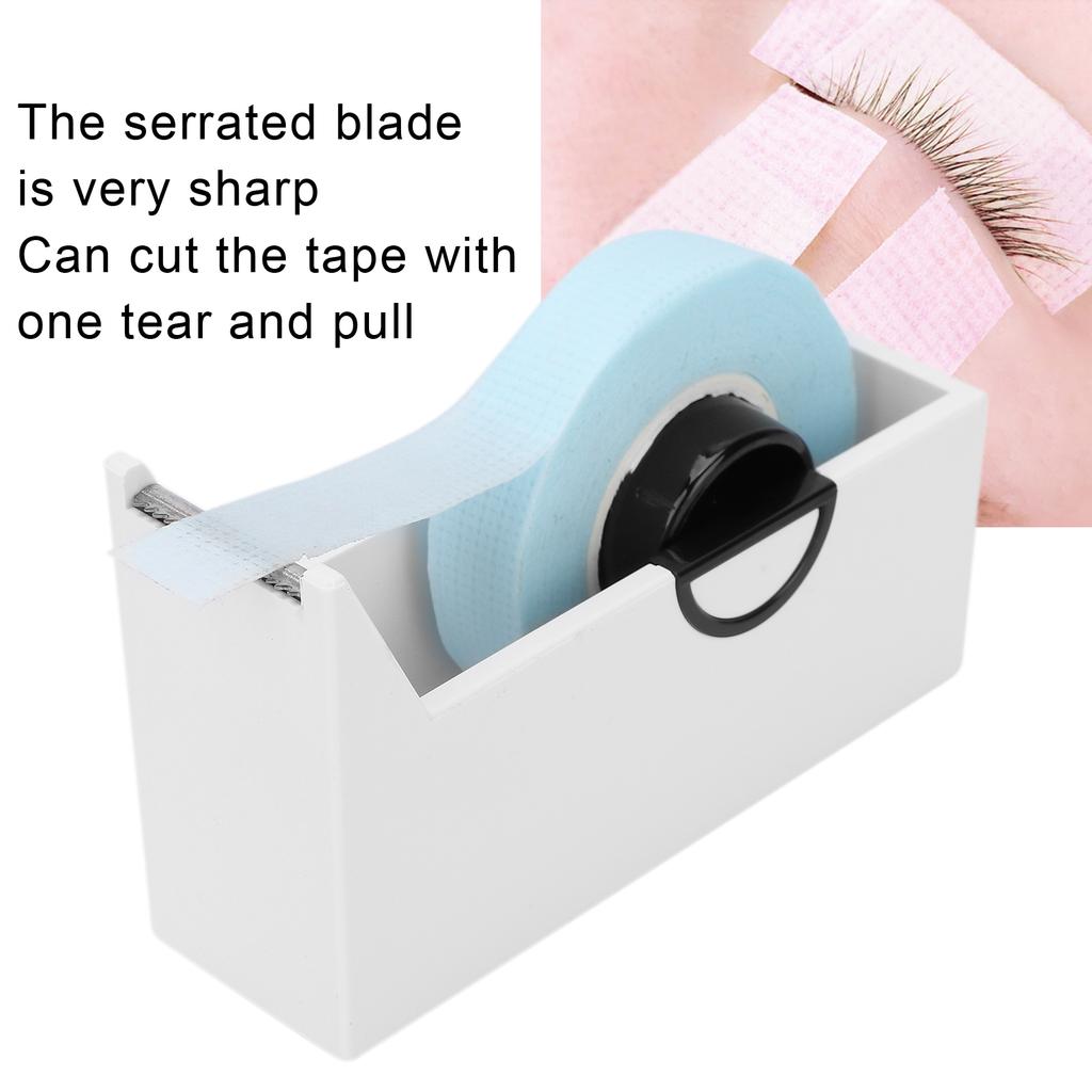 Professional Eyelash Extension Tape Dispenser Holder Portable Desktop Tape Cutter