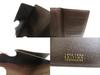 Authentisches LOUIS VUITTON Damier Braun Leder Klappe Scheckbuch Geldschein Portemonnaie #a855 Geöffnete Schachtel
