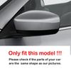 For Infiniti G25 G37 Q40 Q60 2009-2015 Car Sticker Rearview Side Mirror Cover Wing Cap Exterior Door Rear View Case Trim Carbon