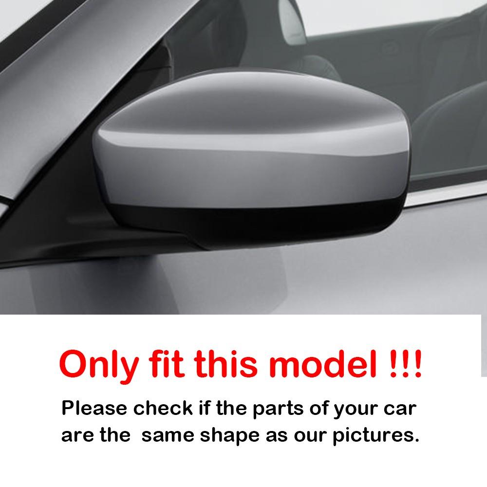 For Infiniti G25 G37 Q40 Q60 2009-2015 Car Sticker Rearview Side Mirror Cover Wing Cap Exterior Door Rear View Case Trim Carbon