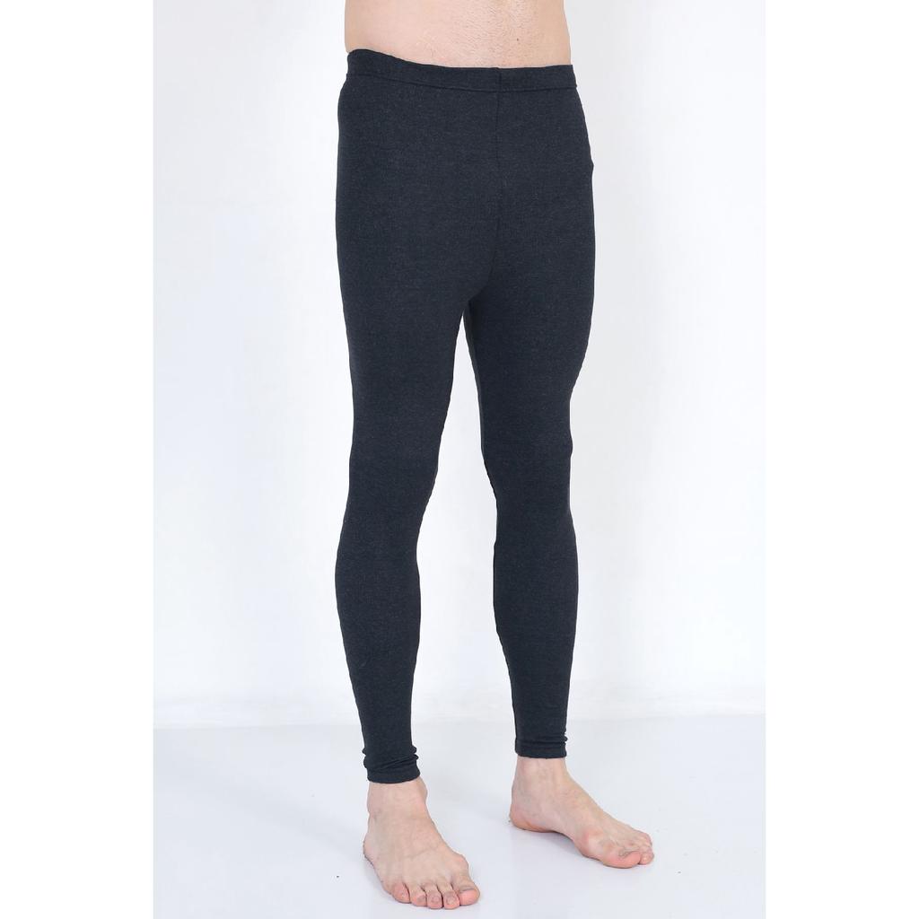 Erhabene Thermounterwäsche | Unisex Thermostrumpfhose aus Baumwolle Schwarz