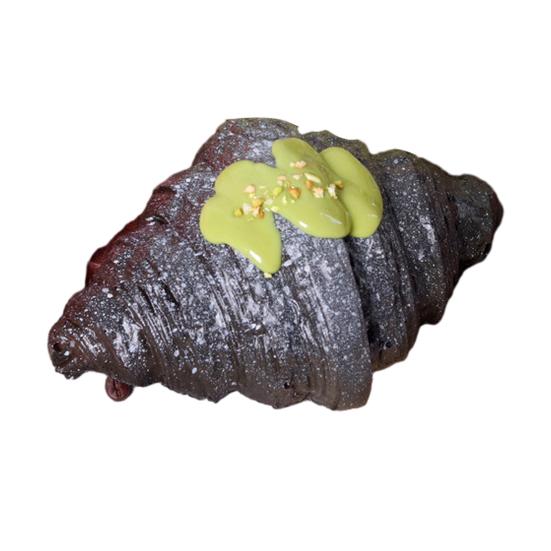 Rising Simulation Croissant Squeeze Toy Stress Relief Bread Shape Sensory Toy Decompression чёрный