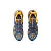 New LiNing Curved ACE Cushioning Breathable Lightweight Rebound Low Top Running Shoes Women's Blue Orange Yellow ARHP226-1