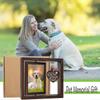 Dog Memorial Gifts for Loss of Dog Cat, Loss of Dog Sympathy Gift, Pet Remembrance Bereavement Gift, Dog in Heaven Passing Away Gift, Rotating Picture