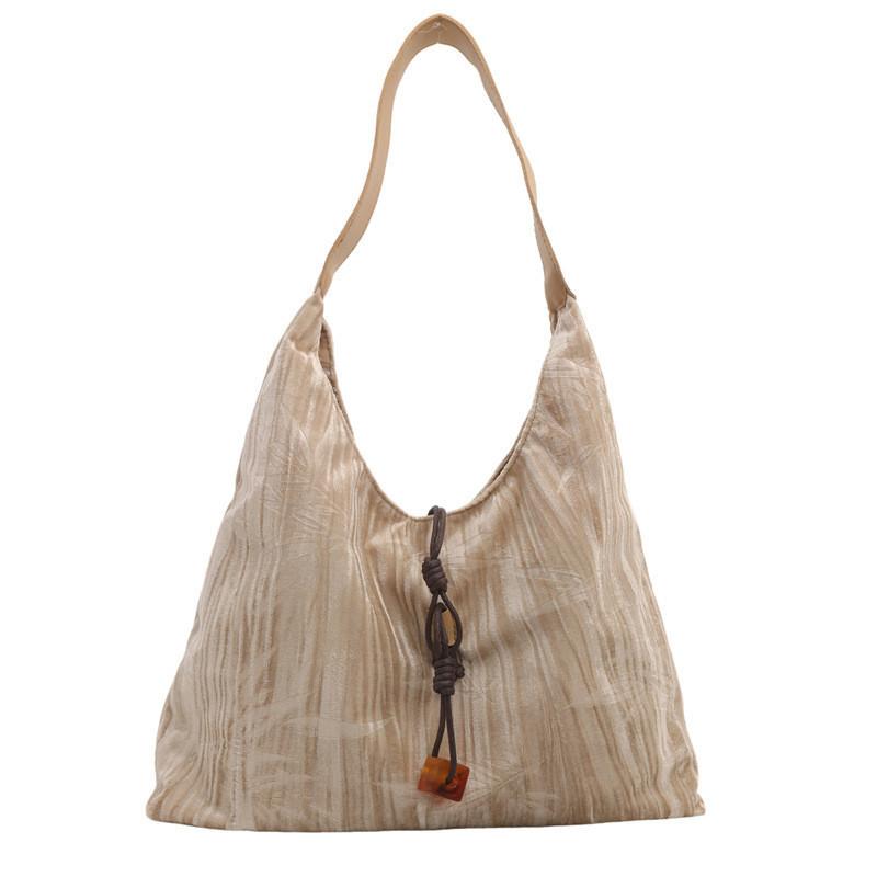 New Chinese Style Large Capacity Shoulder Bag For Daily Use With Trendy Appeal