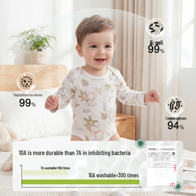 Cozy Stretch Baby Long Sleeve Bodysuit Romper