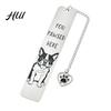 Funny Quote Bookmark Cute Cat Bookmark, Metal Page Marker with Creative Durable Quotes, Stainless Steel for Readers, Lover Gift Cartoon