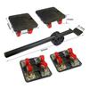 Mobile Shelf Heavy Weight Universal Wheel Moving Tool New Lightweight Labor Saving Wheel Moving Magic Closet Furniture