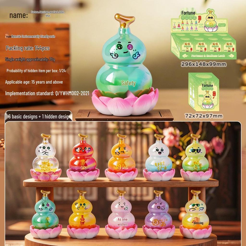Qimo Pig Light-Activated Blind Box Cartoon Doll - Series 2 Office Ornament