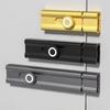 No Punching Sliding Door Bolt Aluminum Zinc Zinc Alloy Door Buckle Luminous  Door Buckle  Closet Window Door