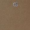 Gucci GG Marmont Series Double G Logo Solid Color Zip Closure Leather Document Clutch Men clutch 475317-DJ20F-2801