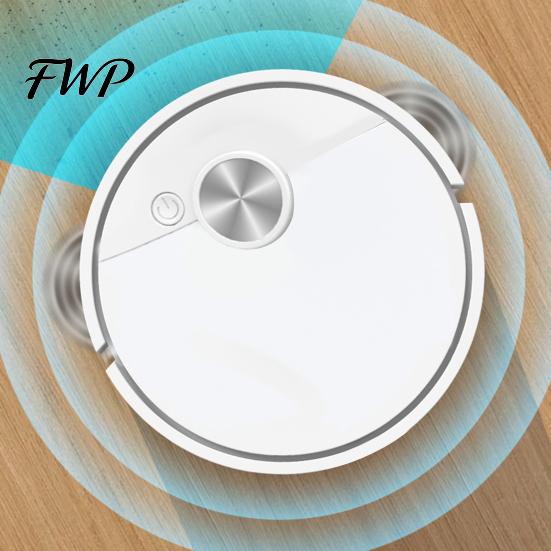 Wydajny Odkurzacz Robot do Czyszczenia Podłóg Samochodowych, Mini Robot Odkurzający, 3 w 1 Odkurzanie Mopowanie Robot Odkurzający, Usuwanie Sierści Zwierząt, Smukły, Bezprzewodowy, Samoczynnie Ładujący