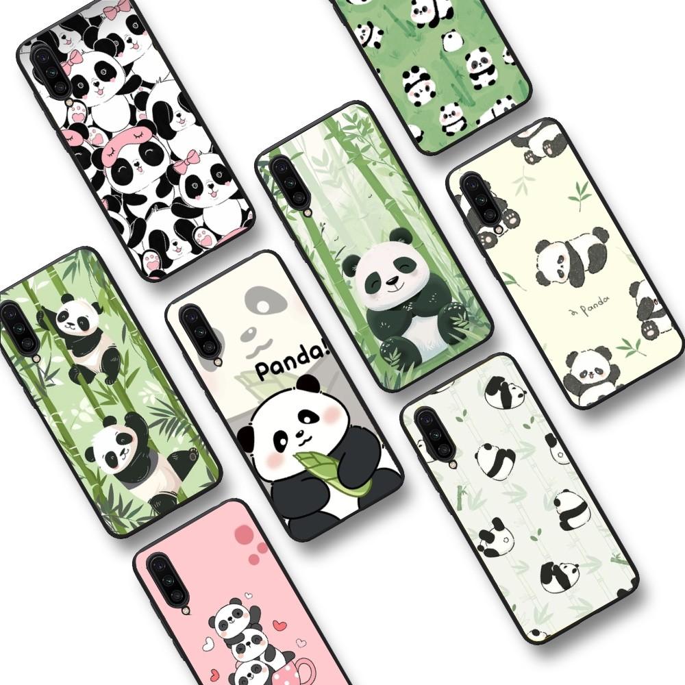 Panda Cute Phone Case For Samsung S 20 21 22 23 Plus Ultra For Redmi Note 8 9 10 11 For Huawei Y 5 6 9