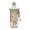 Water bottle summer accompanying plastic cup large capacity food grade cute water cup female high value high temperature resistant portable straw cup