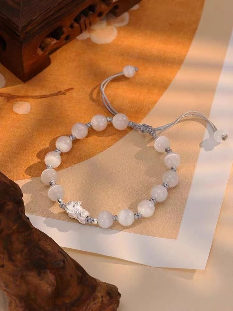 

Сплав Элегантный Геометрический Браслет Пи Сю для Пар Идеальный Подарок Лето