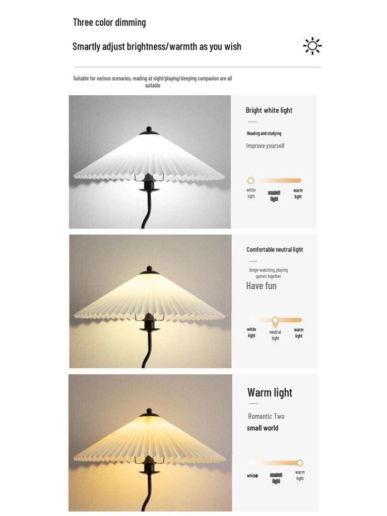 Multi-Function Floor Lamp with Wireless Charger & Coffee Table