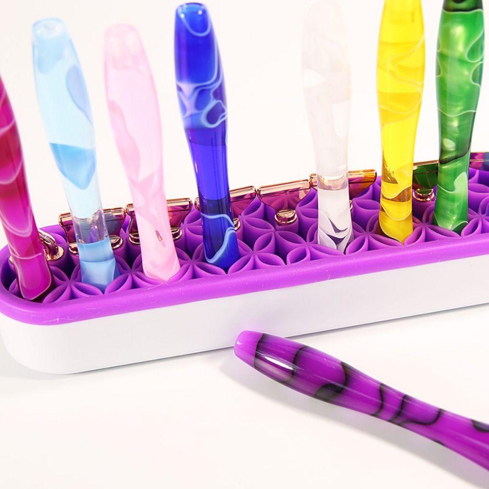 Silicone Structure Makeup Brush Holder DIY Pen Storage Case  Makeup Tools