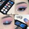 HERORANGE 12-Farben Wolfsmond Lidschatten- & Highlighter-Palette | Aufhellende Perlmutt-Töne, Super Glitzernde Matte Töne, Unter-Augen-Concealer & Konturpulver.