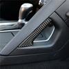 Carbon Fiber Armrest Handrail Handle Panel Trim Cover For Chevrolet Corvette C7