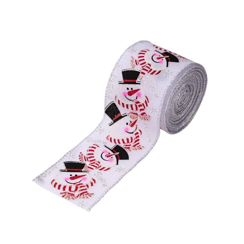 Cloth Decorative Ribbon Christmas Tree OrnamentFestival Party Decoration Gift Packaging Supplies Sustainable Materials