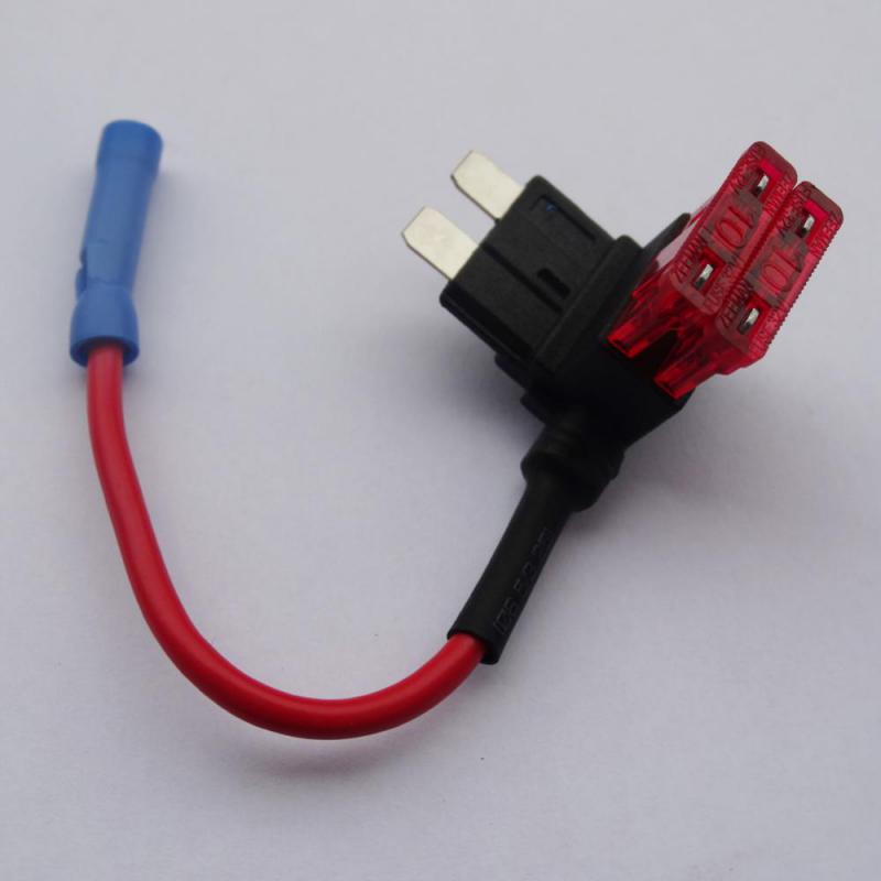 1~5Pcs Add-a-Circuit Adapter APM Tap Mini Blade Micro 12V Car Fuse Box Holder Auto Motri Insurance ATM Adapter