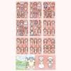 Papper Girls Dress Up Decorative Stickers Multicolor Handbook Stickers  for Kids