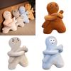 Cute Cartoon Mini People Plush Pillow Doll For Girls Soft And Comfortable